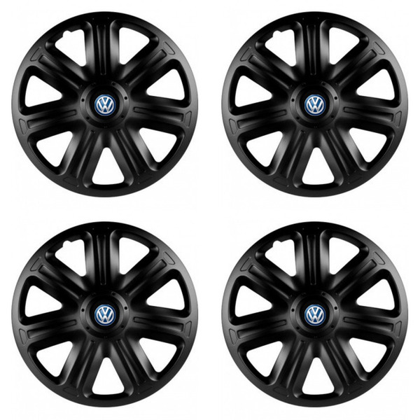 poklice pro VW (modré) 15 COMFORT BLACK