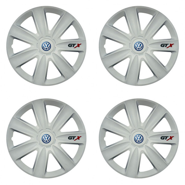 poklice pro VW (modré)  17 GTX carbon white